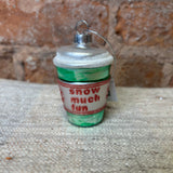 To Go Cup Coffee Glass Orn 2.5”