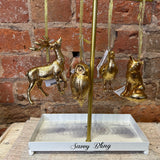 Antique Gold Animal Orn 4.5”