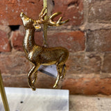 Antique Gold Animal Orn 4.5”