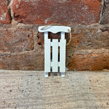 Wood Sled Orn 5”
