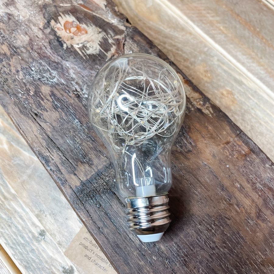 LED String Light Filled Bulb