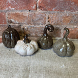 Reactive Glaze Stoneware Pumpkin