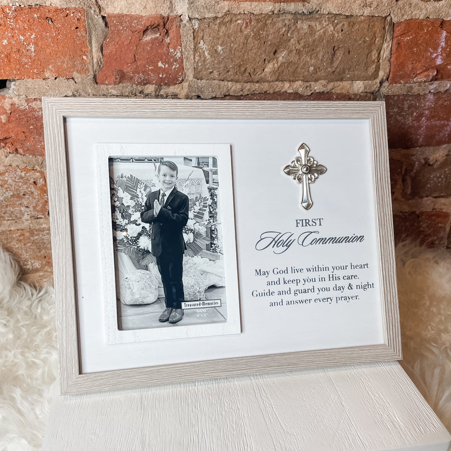First Communion Frame- First Holy Communion 4x6