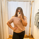 Polished Prints Mom Crop Tee