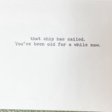 Trash Talk Greeting Cards