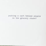 Trash Talk Greeting Cards