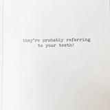 Trash Talk Greeting Cards