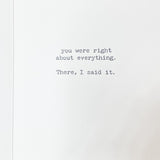 Trash Talk Greeting Cards