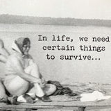 Trash Talk Greeting Cards