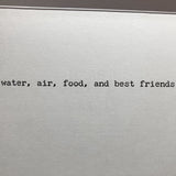 Trash Talk Greeting Cards