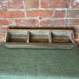 Three Section Reclaimed Wood Wall Container
