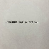 Trash Talk Greeting Cards