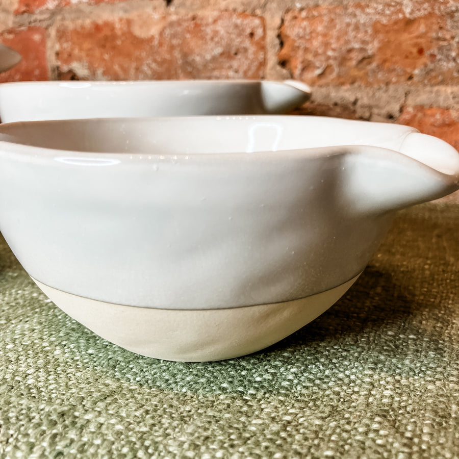Glaze Stoneware Batter Bowls