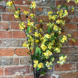 Yellow Wild Blossom Spray 39"