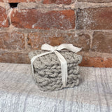 Crocheted Cotton Coasters 4"