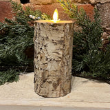 Birch Pillar Candle