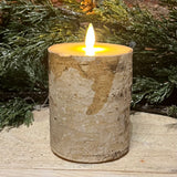 Birch Pillar Candle