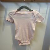 Solid Short Sleeve Bodysuits