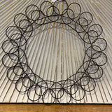 Spiral Wreath Greeting Card Holder 14.5”
