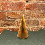 Sleek Honeycomb Tree w/ Gold Glitter 6”