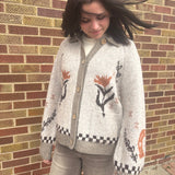 Western Skull Sweater