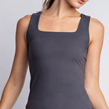 Butter Soft Square Neck Tank Top
