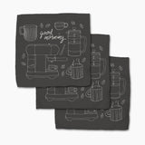 Geometry Dishcloth Set