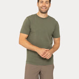 Pima Cotton Blend Short Sleeve Tee
