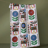 Christmas Geometry Tea Towel 18x30