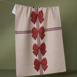 Christmas Geometry Tea Towel 18x30