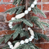 Paulownia Wood Bead Garland 72”