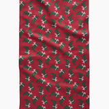 Christmas Geometry Tea Towel 18x30