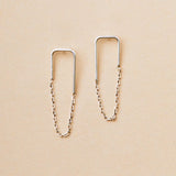 Refined Earring Filament Stud