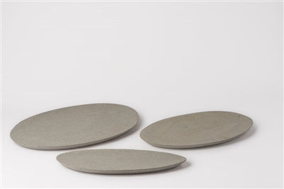 Lava Stone Asymmetrical Platter