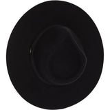 CC Ribbon Band Trim Wool Felt Panama Hat