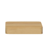 Pine Wood Soap Dish 4.25x3"