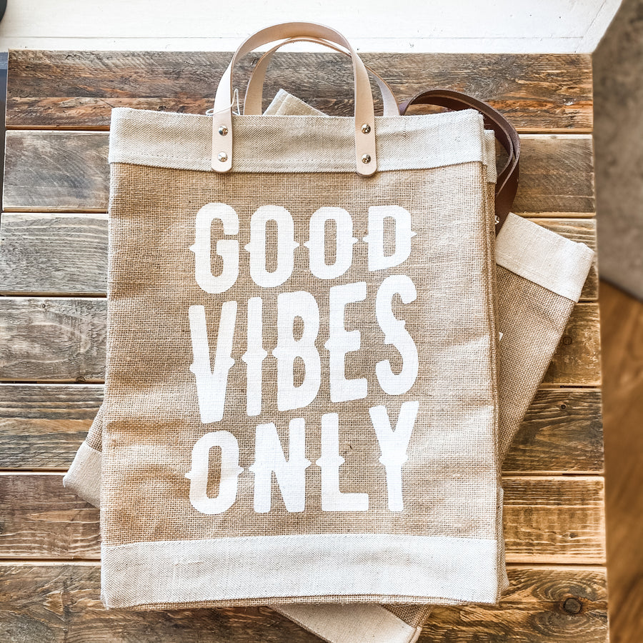 Good Vibes Market Tote