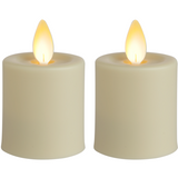 2" LED Votive Candle Set of 2