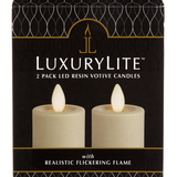 2" LED Votive Candle Set of 2