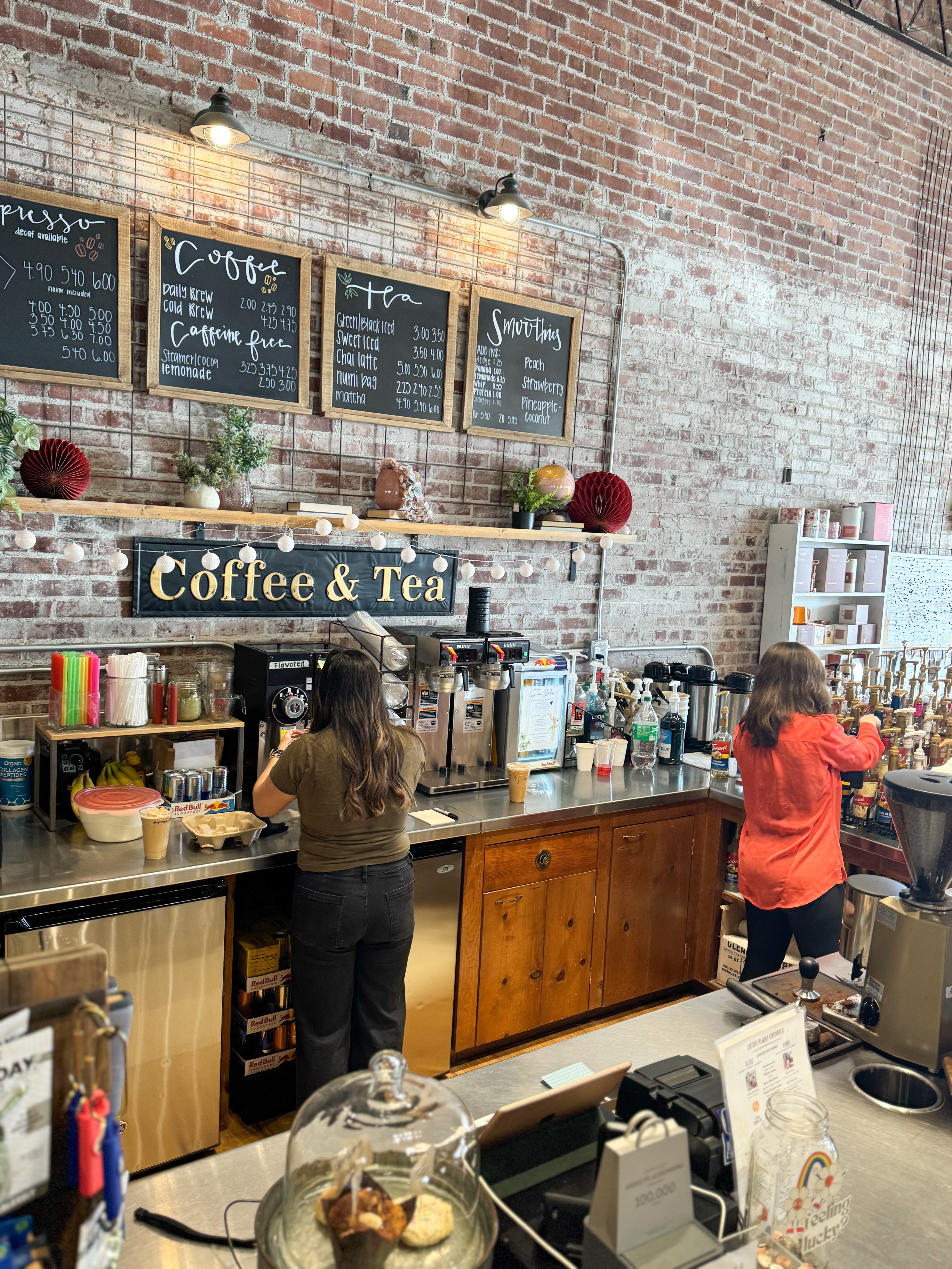 Coffee Bar Menus