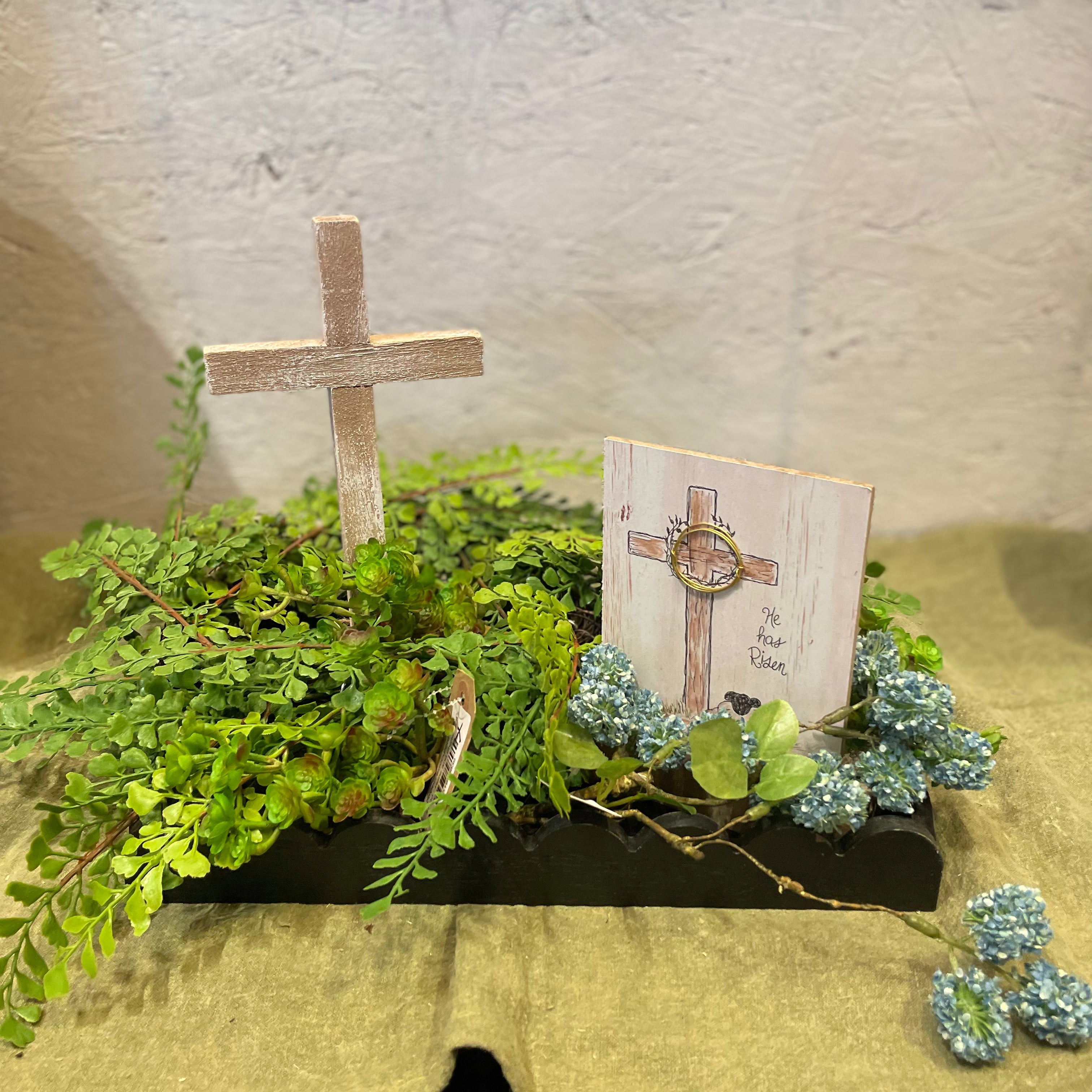 He Has Risen Tray