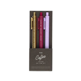 The Coffee Jotter Gel Pen Set of 3