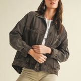 Espresso Denim Jacket