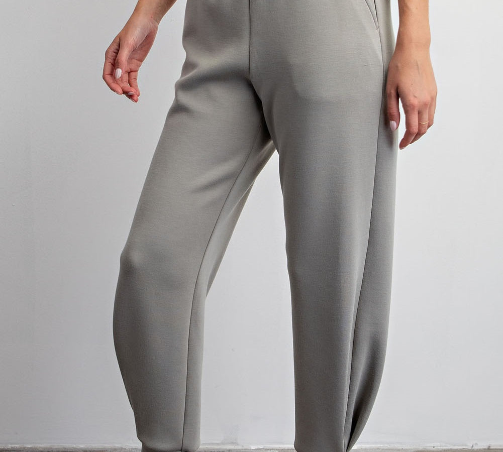 Plus Modal Poly Full Length Joggers