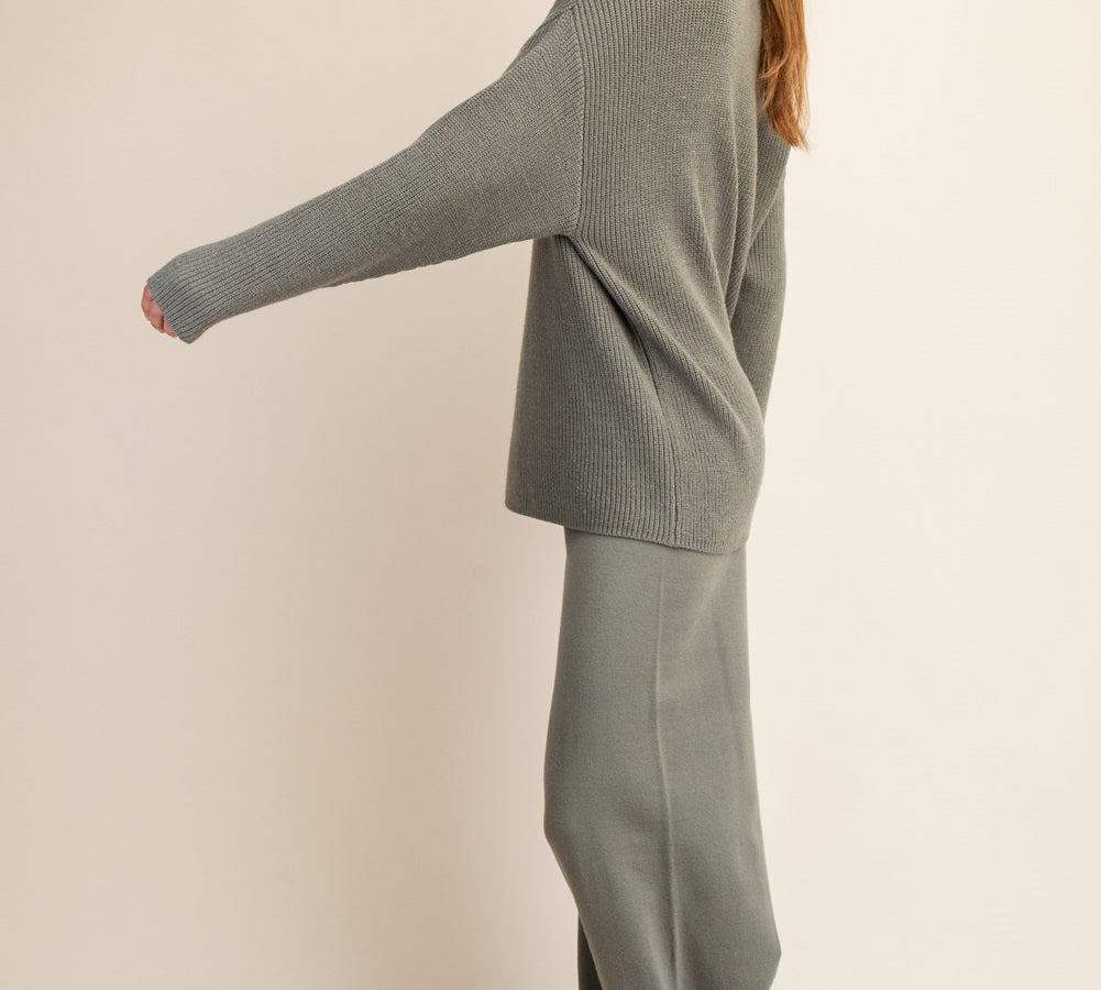 Plus Basic Sweater Bottom