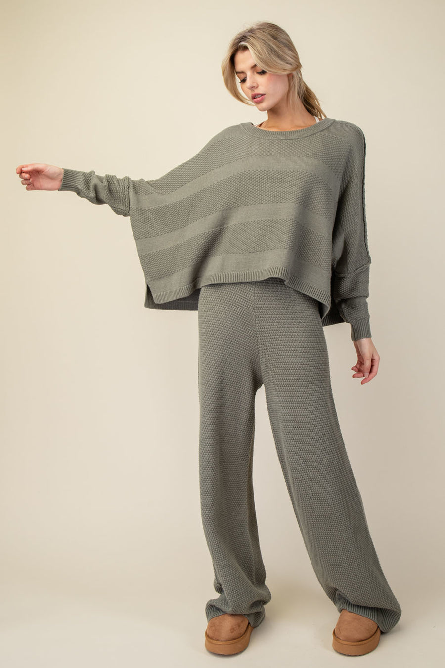 Oversize Sweater Bottoms