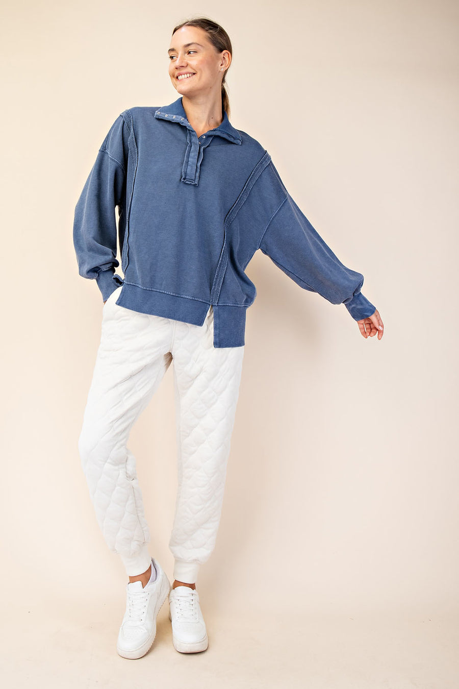 Mineral Wash French Terry Sweatshirt