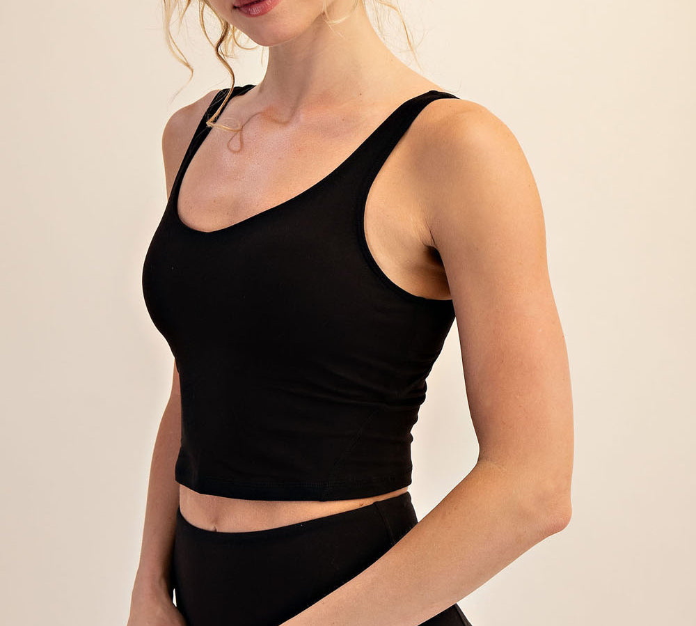 Plus V Neck Yoga Top