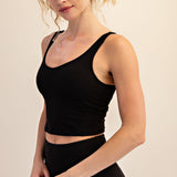 Plus V Neck Yoga Top