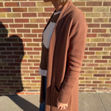 Open Knit Sweater Cardigan